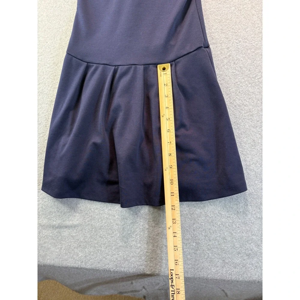 Childrens Place Girls Navy Blue School Uniform Jumper Dress White Collar 2101083